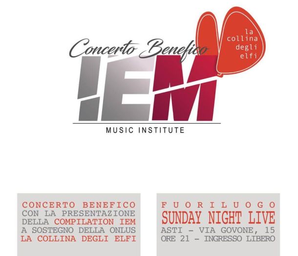 Concerto Benefico con la presentazione della Compilation IEM